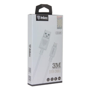 INKAX (CK-49)2.1A 3M USB TO LIGHTNING IPHONE CABLE