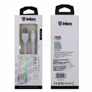 Inkax CK-22 1M 2.1A Iphone USB to Lightning Cable