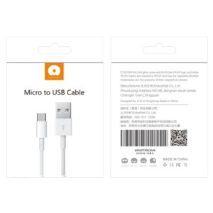 WUW-(X83) 2A 1M USB to Micro USB Cable