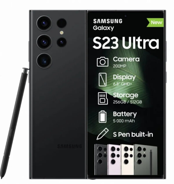 Samsung Galaxy S23 Ultra 5G  Black